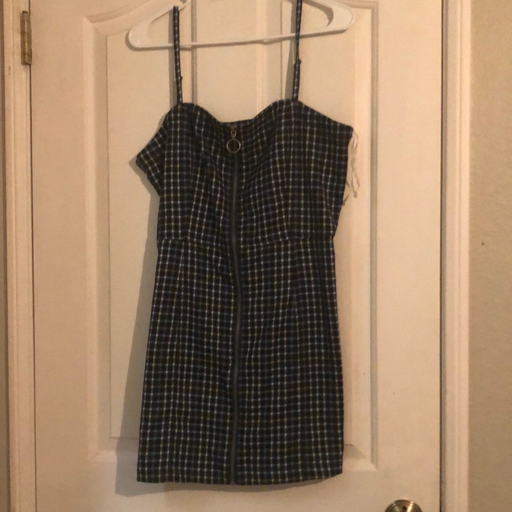 Arepostile zip-up tank dress